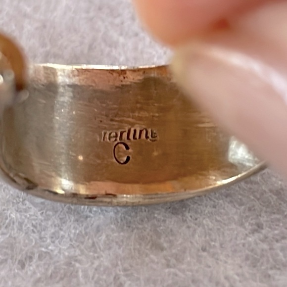 Onyx & Sterling Earrings - Picture 4 of 7